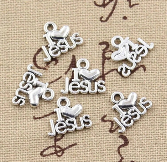 Love Jesus Charms