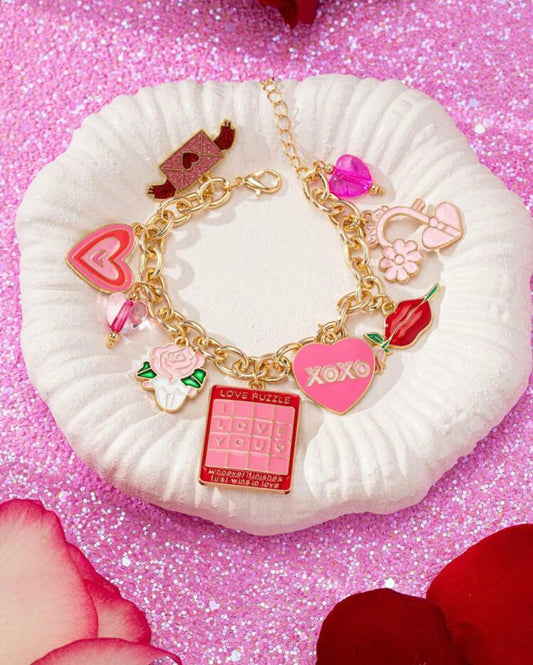 XOXO Charm Bracelet