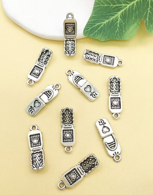 Flip phone charm