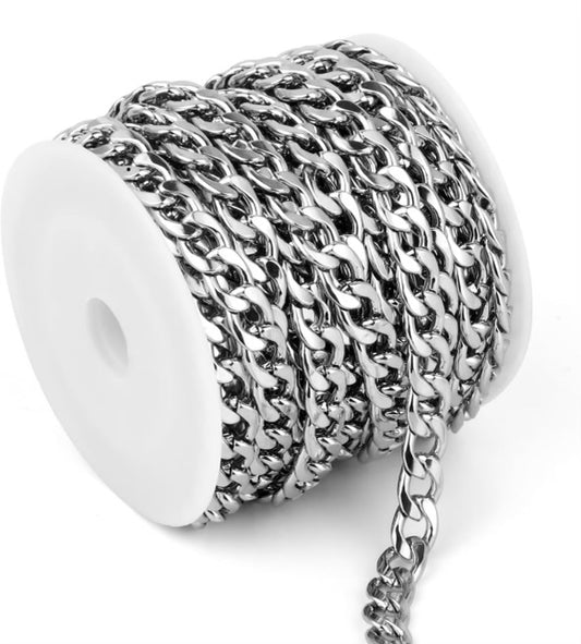 Thick sliver chain